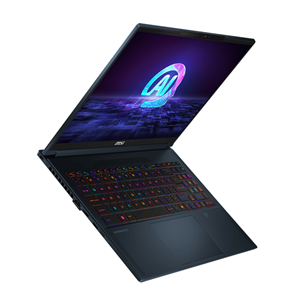 MSI Stealth 16 AI Studio 20Y Anniversary Edition, 16'', 240 Hz, QHD+, Ultra 9, 16 GB, 1 TB, RTX 4070, ENG, sinine - Sülearvuti komplekt