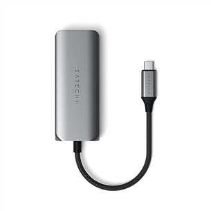 Satechi 4-in-1 USB-C Hub, LAN, hall - USB hub