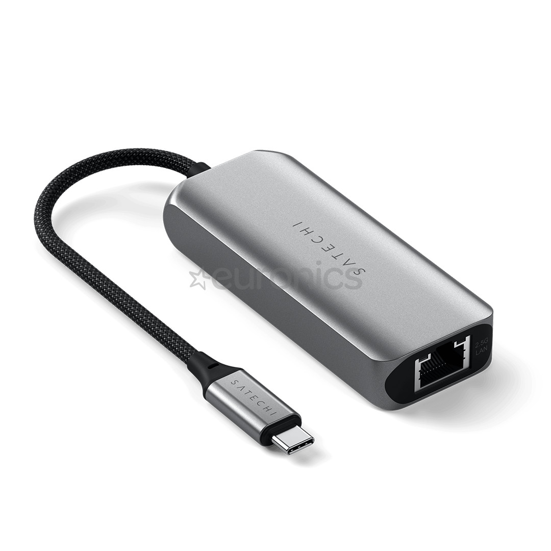 Satechi 4-in-1 USB-C Hub, LAN, hall - USB hub