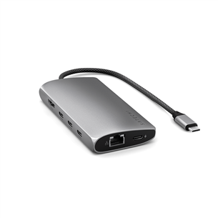 Satechi USB-C Multiport Adapter 8K With Ethernet V3, hall - USB hub