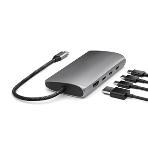 Satechi USB-C Multiport Adapter 8K With Ethernet V3, hall - USB hub