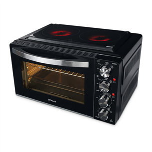 Stollar, 40 L, 3100 W, must - Miniahi kahe keedualaga
