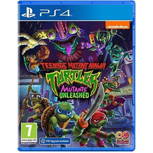 Teenage Mutant Ninja Turtles: Mutants Unleashed, PlayStation 4 - Игра