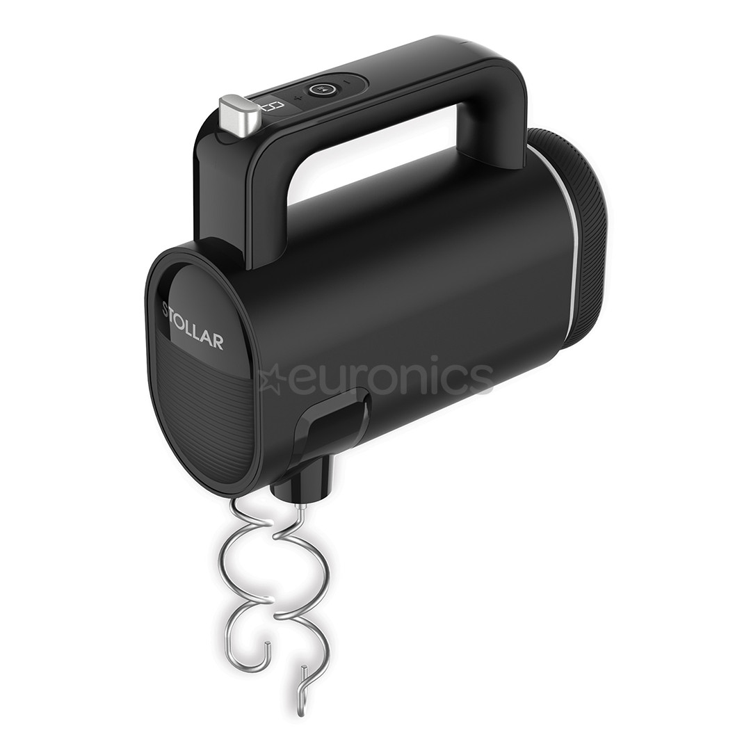 Stollar the Cordless Hand Mixer, 150 W, must - Juhtmevaba käsimikser