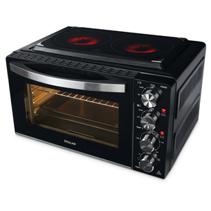 Stollar, 40 L, 3100 W, must - Miniahi kahe keedualaga