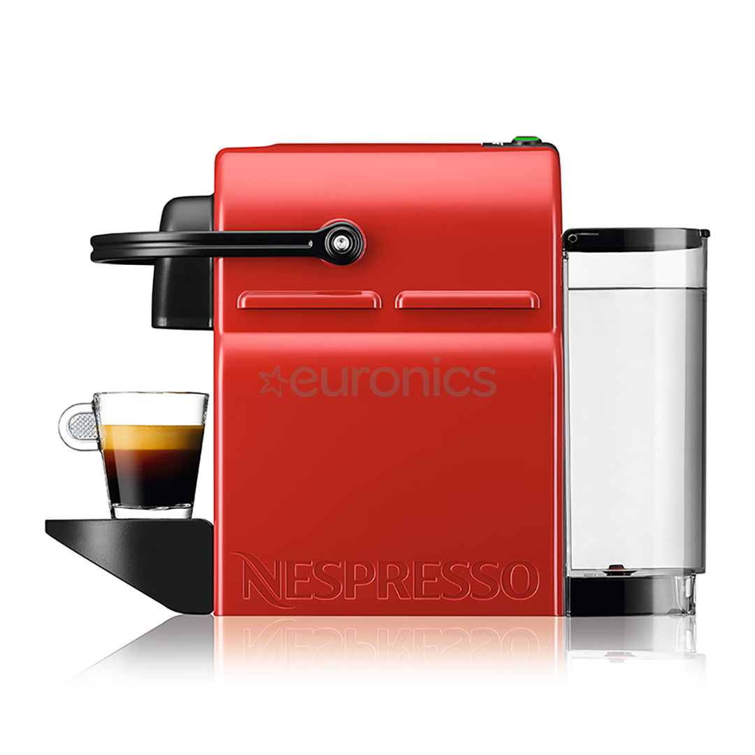 Krups Nespresso Inissia, red - Capsule coffee machine