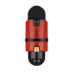 Krups Nespresso Inissia, red - Capsule coffee machine