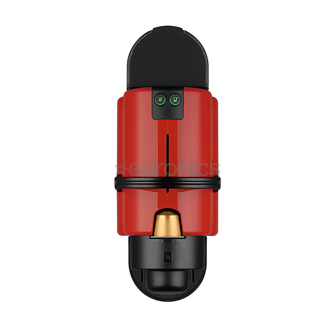 Krups Nespresso Inissia, red - Capsule coffee machine