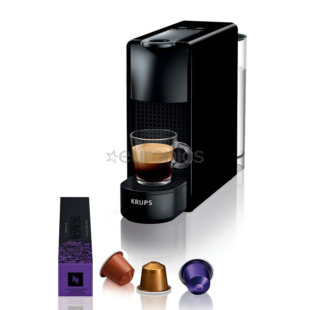 Krups Nespresso Essenza Mini, must - Kapselkohvimasin