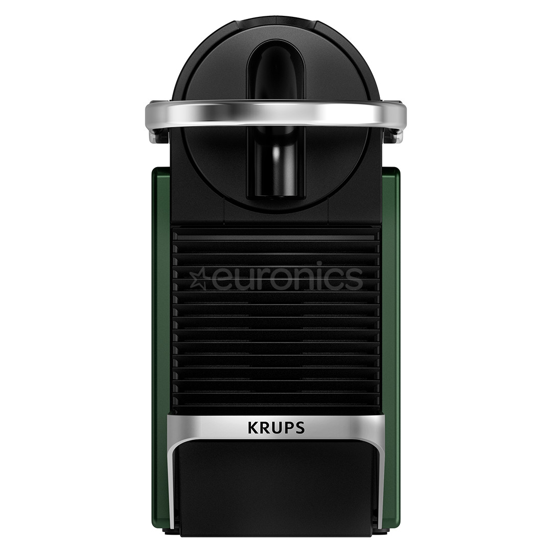 Krups Nespresso Pixie Redesign, dark green - Capsule coffee machine