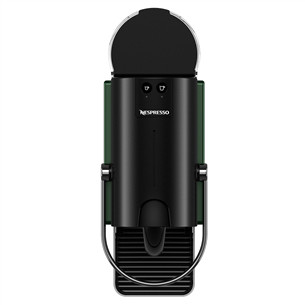 Krups Nespresso Pixie Redesign, dark green - Capsule coffee machine