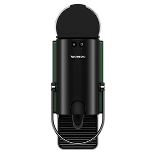 Krups Nespresso Pixie Redesign, dark green - Capsule coffee machine