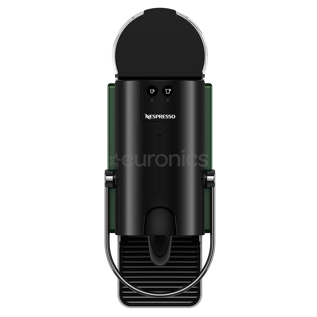 Krups Nespresso Pixie Redesign, dark green - Capsule coffee machine