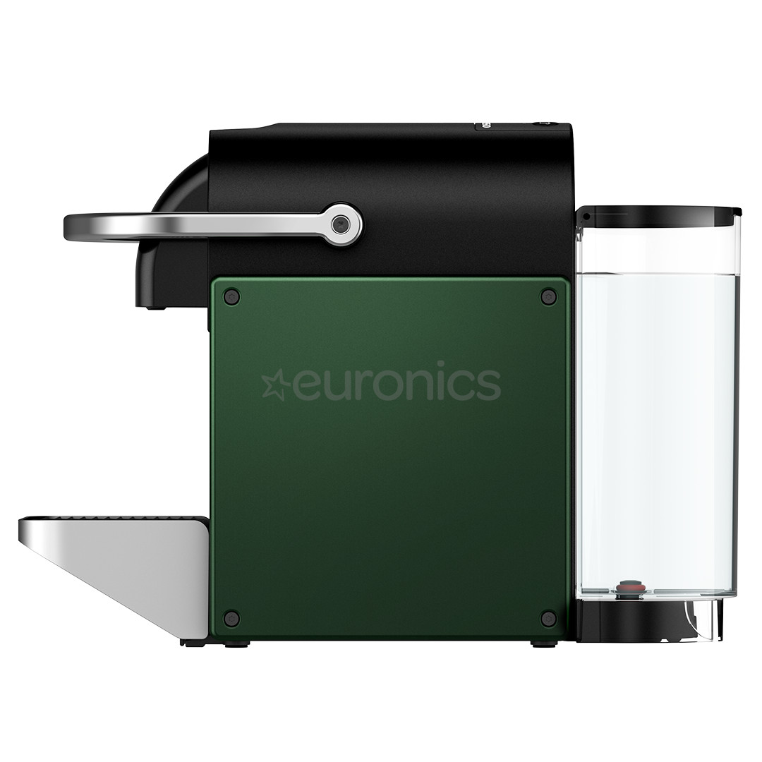 Krups Nespresso Pixie Redesign, dark green - Capsule coffee machine