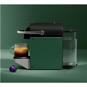 Krups Nespresso Pixie Redesign, dark green - Capsule coffee machine