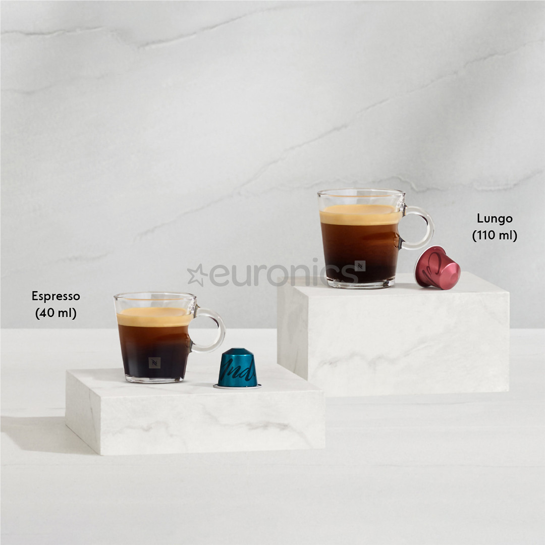 Krups Nespresso Pixie Redesign, titaan - Kapselkohvimasin