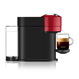 Krups Nespresso Vertuo Next, red - Capsule coffee machine