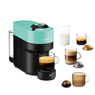 Krups Nespresso Vertuo Pop, mint - Capsule coffee machine
