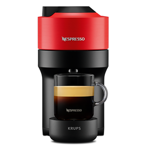 Krups Nespresso Vertuo Pop, red - Capsule coffee machine