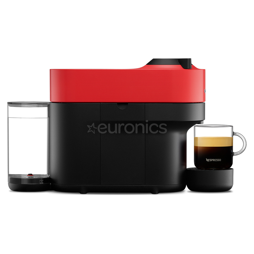 Krups Nespresso Vertuo Pop, красный - Капсульная кофеварка