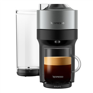 Krups Nespresso Vertuo Pop+, titan - Capsule coffee machine