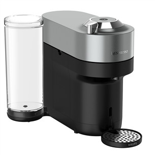 Krups Nespresso Vertuo Pop+, titan - Capsule coffee machine
