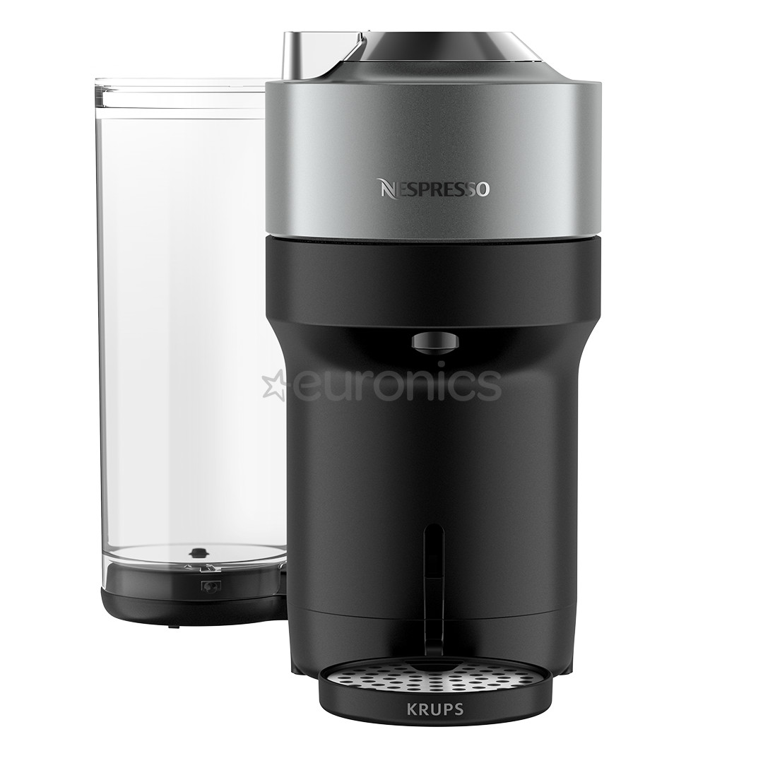 Krups Nespresso Vertuo Pop+, titan - Capsule coffee machine