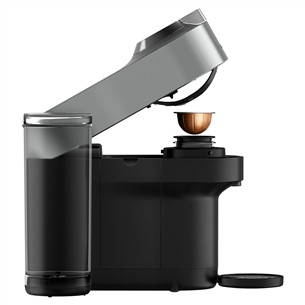 Krups Nespresso Vertuo Pop+, titan - Capsule coffee machine