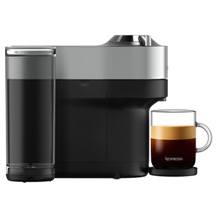 Krups Nespresso Vertuo Pop+, titan - Capsule coffee machine
