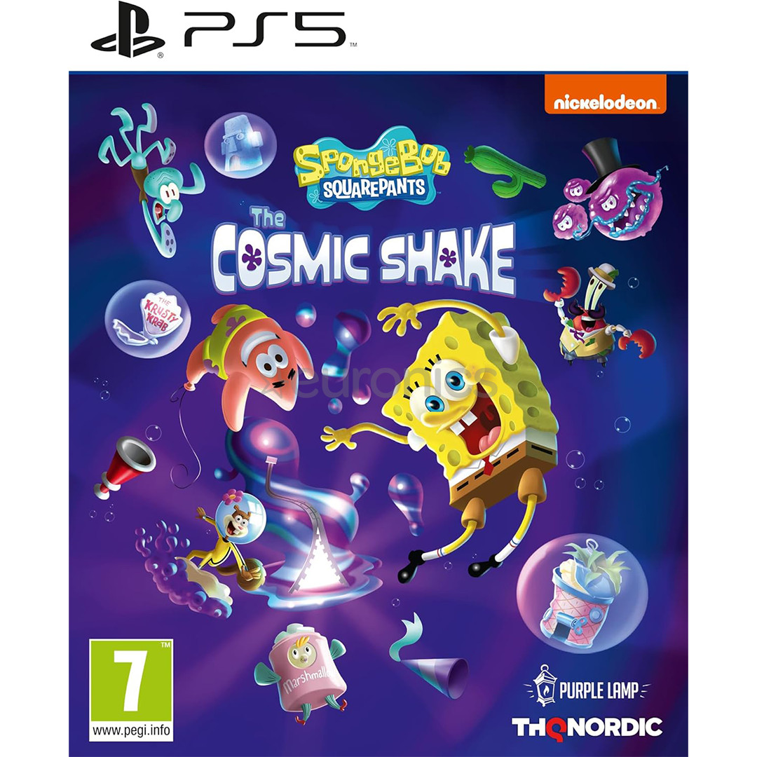 SpongeBob SquarePants: The Cosmic Shake, PlayStation 5 - Mäng