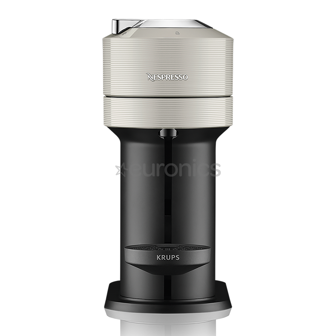 Krups Nespresso Vertuo Next, grey - Capsule coffee machine