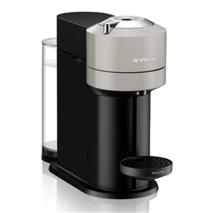 Krups Nespresso Vertuo Next, grey - Capsule coffee machine