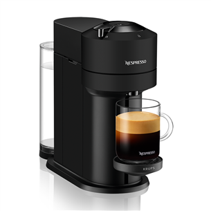 Krups Nespresso Vertuo Next, matt black - Capsule coffee machine