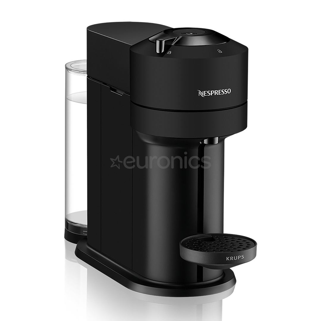 Krups Nespresso Vertuo Next, mattmust - Kapselkohvimasin