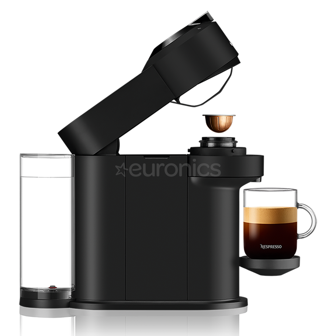 Krups Nespresso Vertuo Next, matt black - Capsule coffee machine