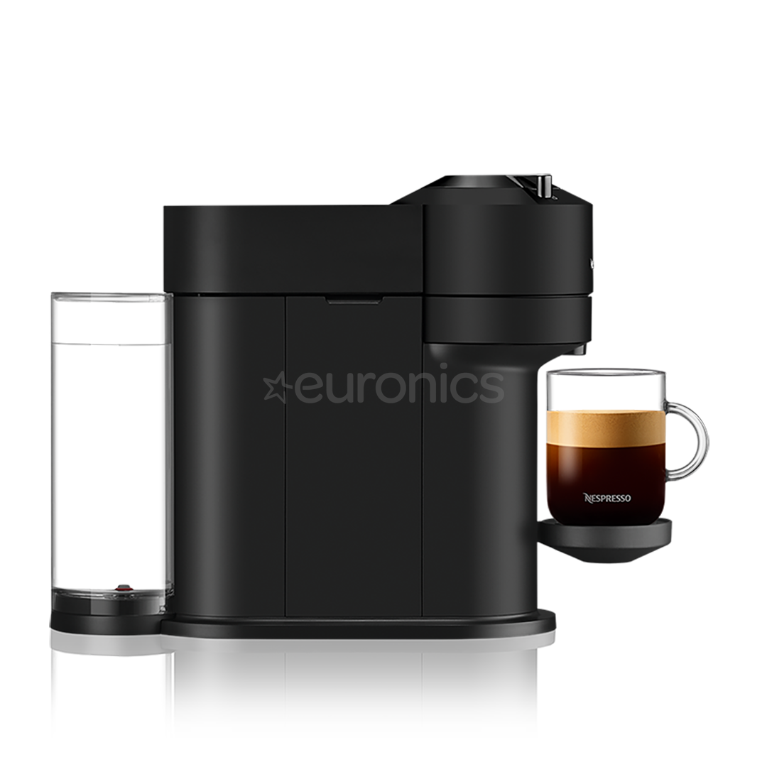 Krups Nespresso Vertuo Next, matt black - Capsule coffee machine