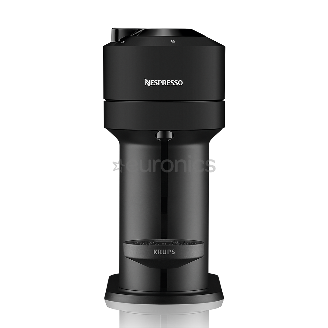 Krups Nespresso Vertuo Next, matt black - Capsule coffee machine