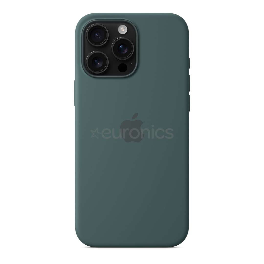 Apple Silicone Case with Magsafe, iPhone 16 Pro Max, lake green - Case