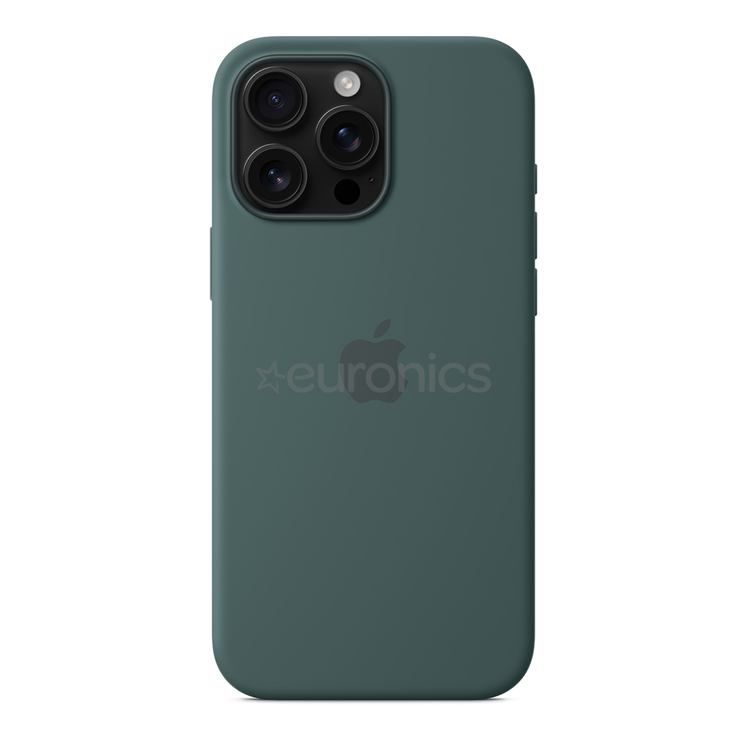 Apple Silicone Case with Magsafe, iPhone 16 Pro Max, lake green - Case