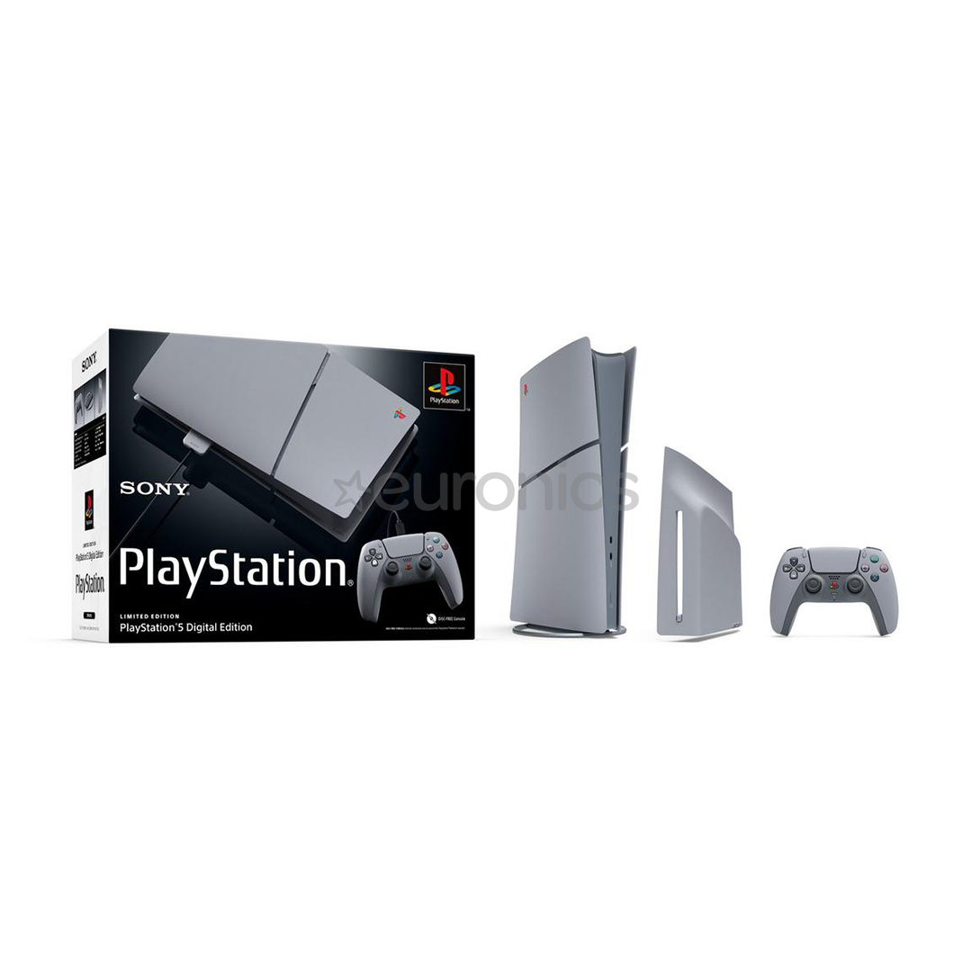 Sony PlayStation 5 Slim Digital 30th Anniversary Edition, gray - Gaming console