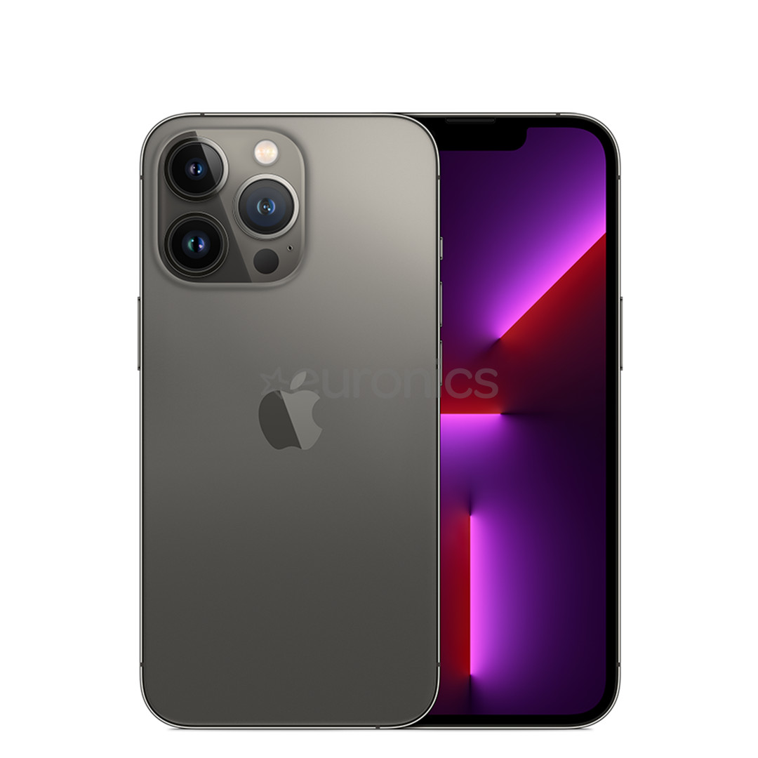 Refurbished Apple iPhone 13 Pro, 128 GB, black - Smartphone