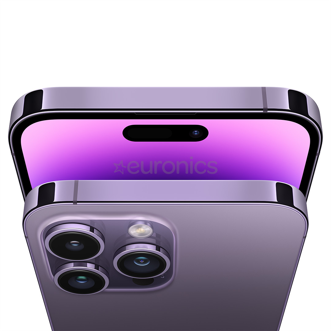 Uuskasutatud Apple iPhone 14 Pro Max, 128 GB, tumelilla - Nutitelefon