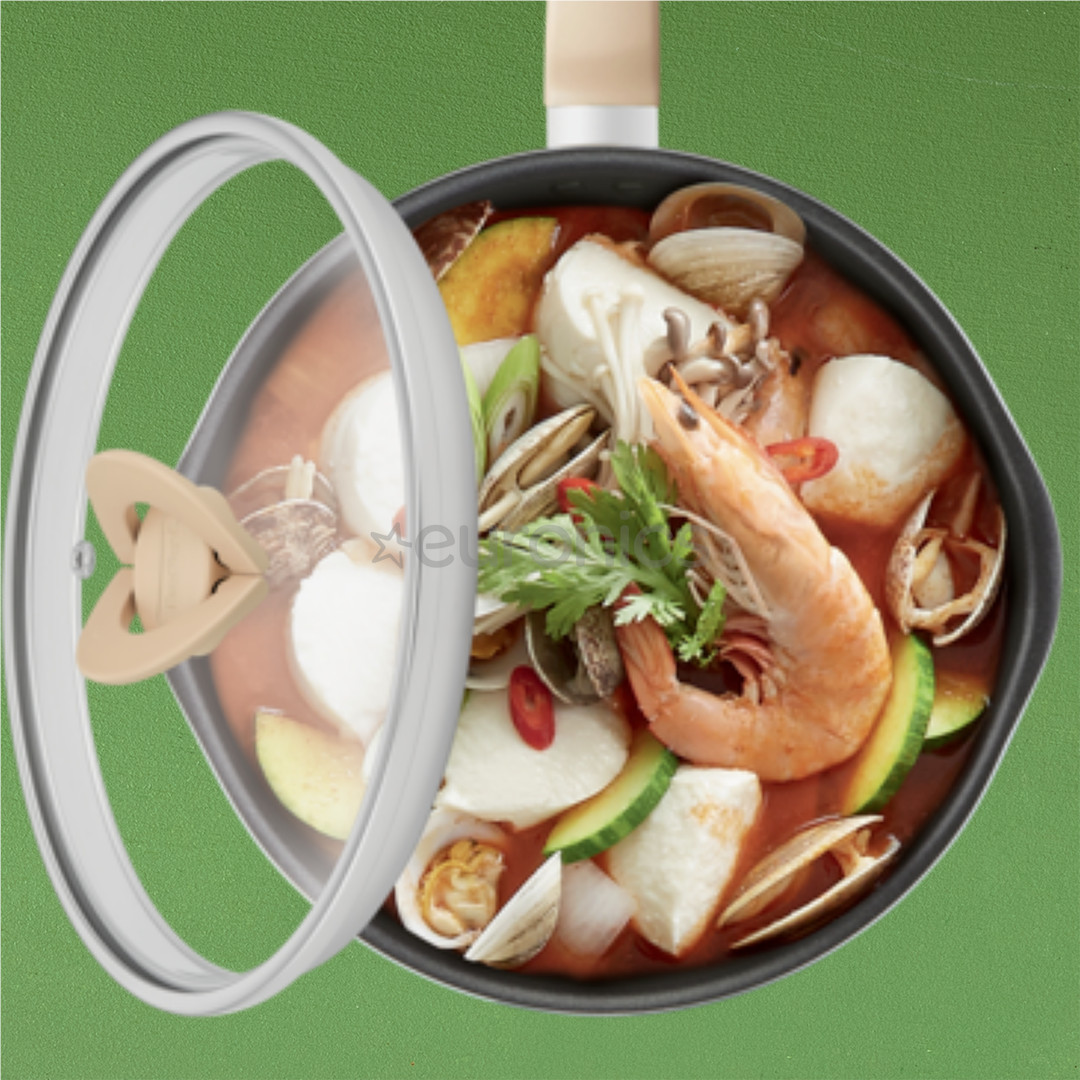 Tefal One pick pot pan, 24 cm, must - Sügav praepann