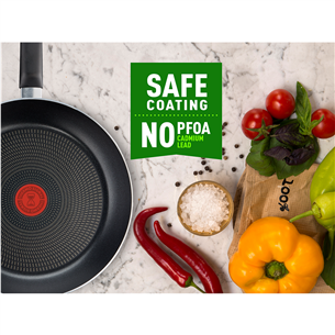 Tefal One pick pot pan, 24 cm, must - Sügav praepann
