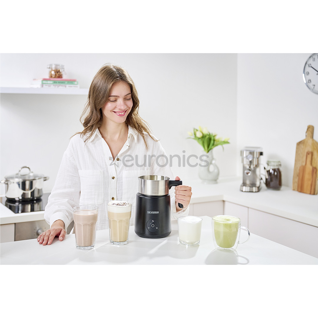 Severin Spuma Lite, 0,4 л, черный - Капучинатор (индукционный)
