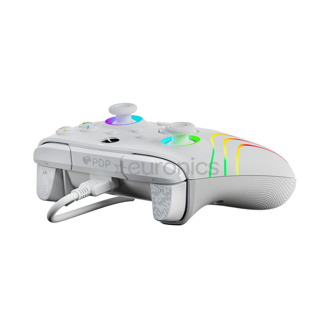 PDP Afterglow Wave, Xbox, white - Controller