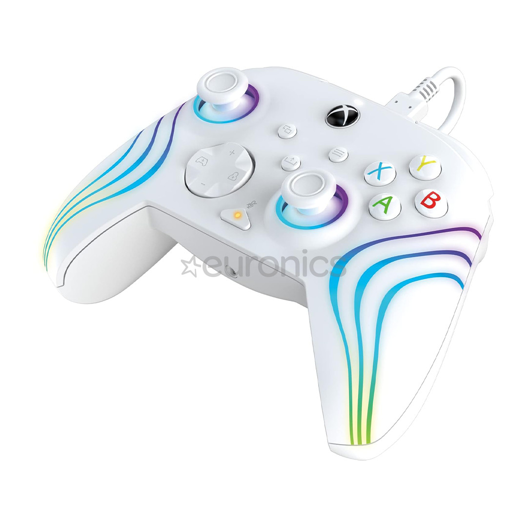 PDP Afterglow Wave, Xbox, white - Controller