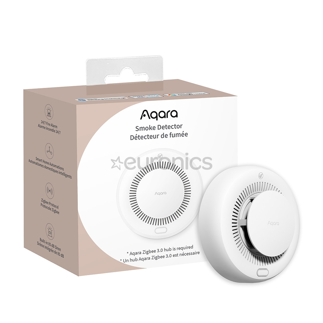 Aqara Smoke Detector, white - Smart smoke detector