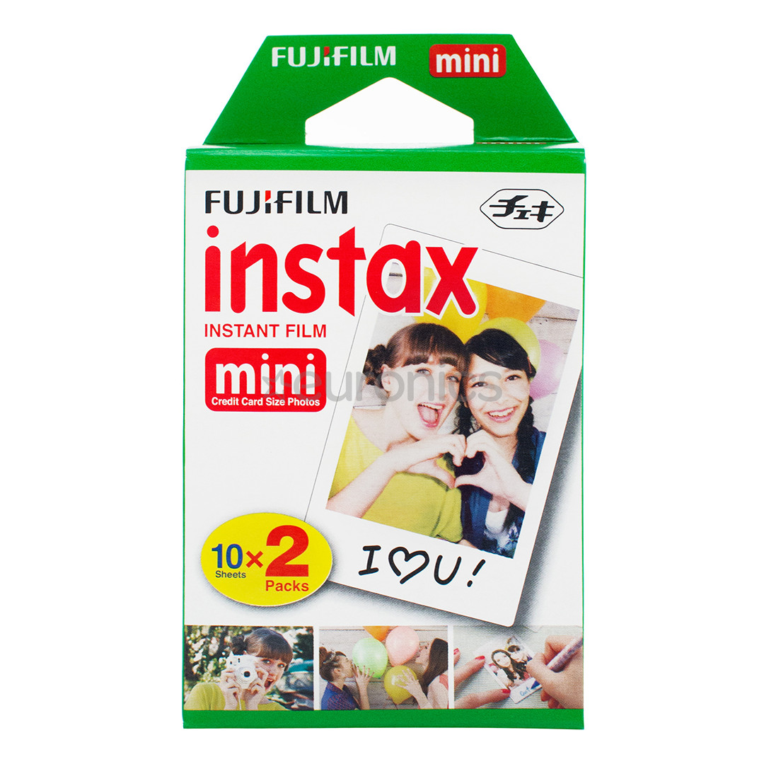 FUJI Instax Mini Film Twin Pack, 2x10 tk - Fotopaber