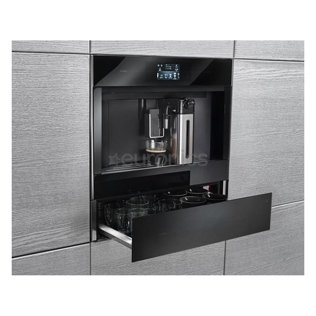Asko Elements, black - Built-in espresso machine